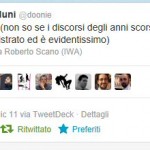 Dino Amenduni@doonie - #napolitano: (non so se i discorsi degli anni scorsi erano in diretta, ma questo è registrato ed è evidentissimo)