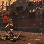 "Pollice verso" di Jean-Leon Gerome, 1872, il quadro all'origine dell'equivoco gestuale.